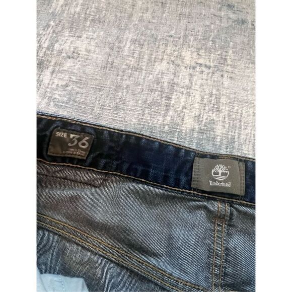 Timberland Dark Wash Regular Fit Straight Leg Jeans 36 x 29 - Picture 3 of 7